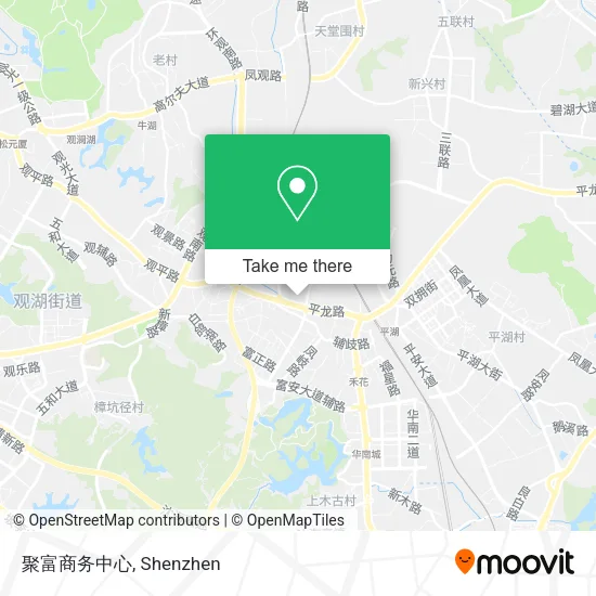 聚富商务中心 map