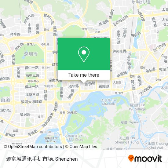 聚富城通讯手机市场 map