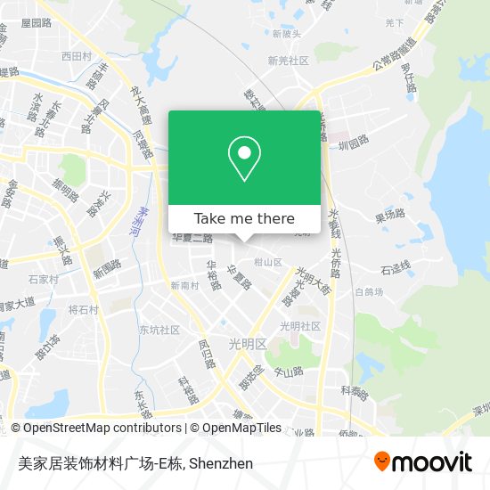 美家居装饰材料广场-E栋 map