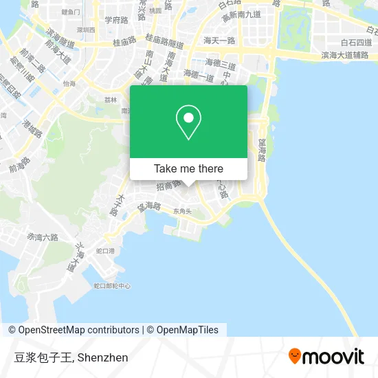 豆浆包子王 map