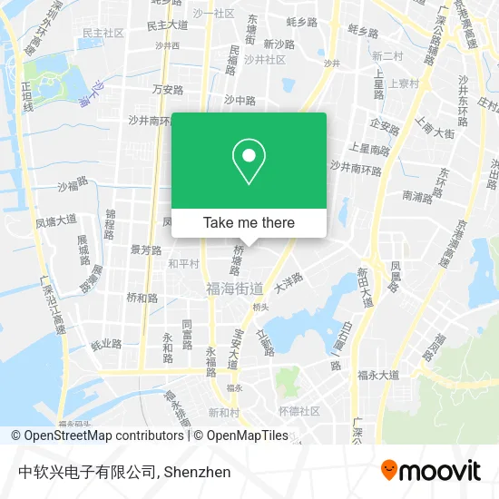中软兴电子有限公司 map