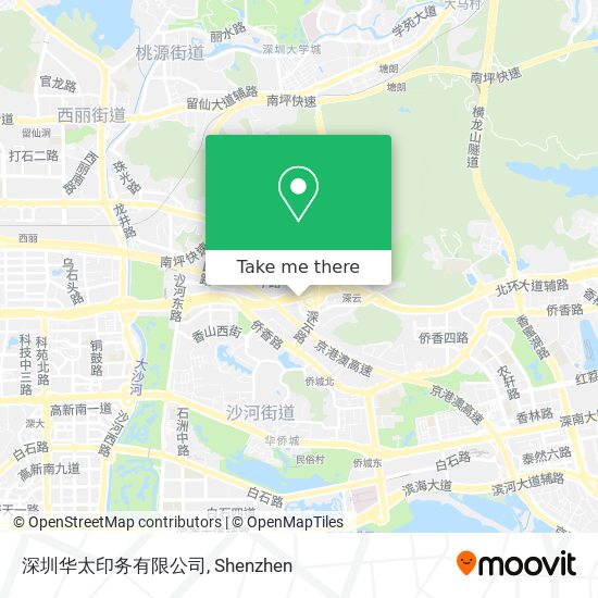 深圳华太印务有限公司 map