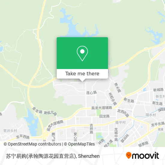 苏宁易购(承翰陶源花园直营店) map
