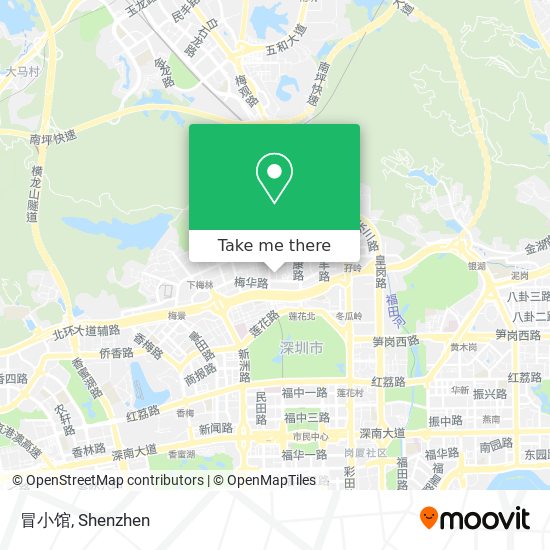 冒小馆 map