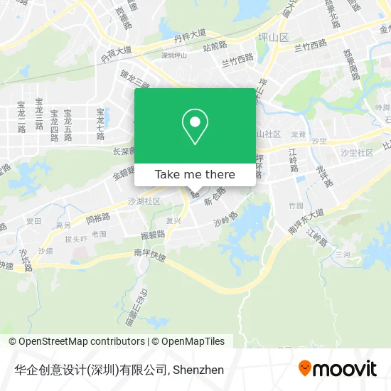 华企创意设计(深圳)有限公司 map