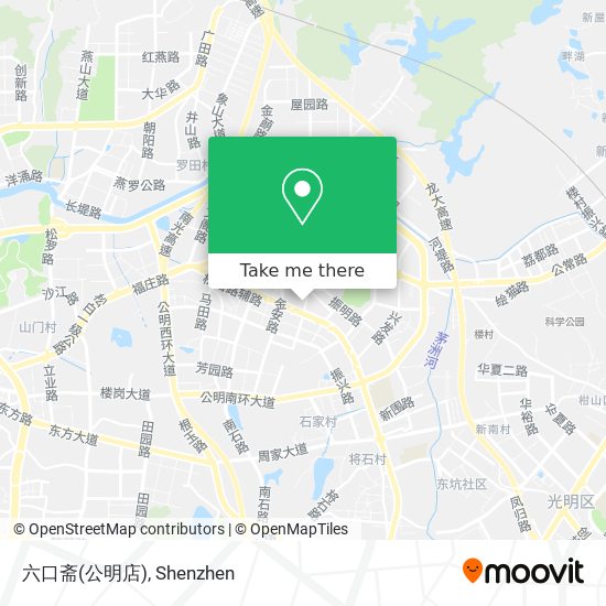 六口斋(公明店) map