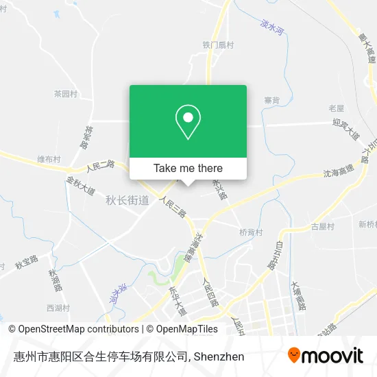 惠州市惠阳区合生停车场有限公司 map