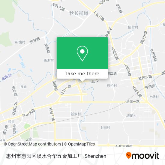 惠州市惠阳区淡水合华五金加工厂 map