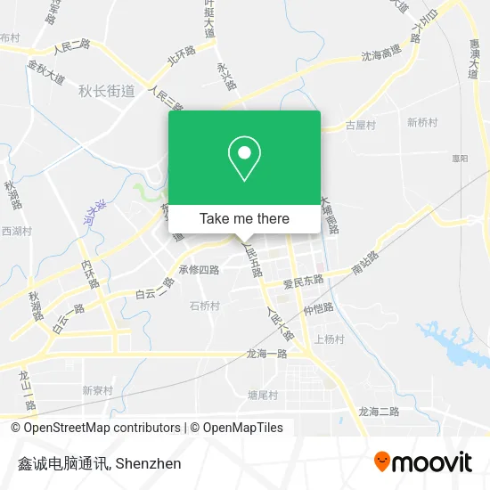 鑫诚电脑通讯 map