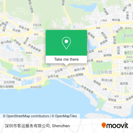 深圳市客运服务有限公司 map