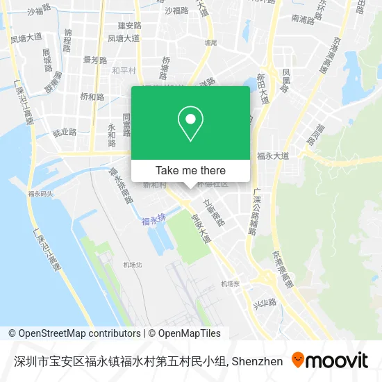 深圳市宝安区福永镇福水村第五村民小组 map