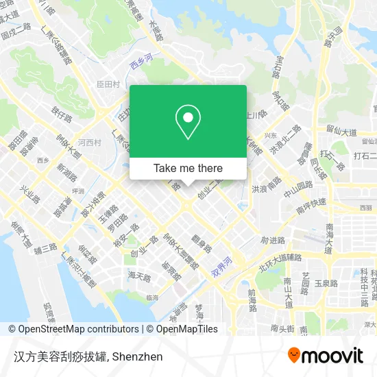 汉方美容刮痧拔罐 map