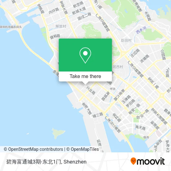 碧海富通城3期-东北1门 map