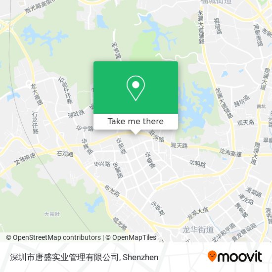 深圳市唐盛实业管理有限公司 map
