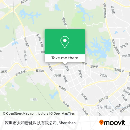 深圳市太和唐健科技有限公司 map