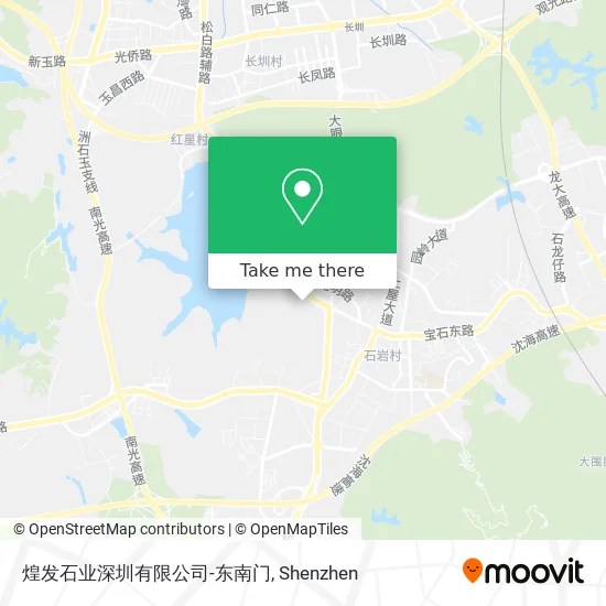 煌发石业深圳有限公司-东南门 map