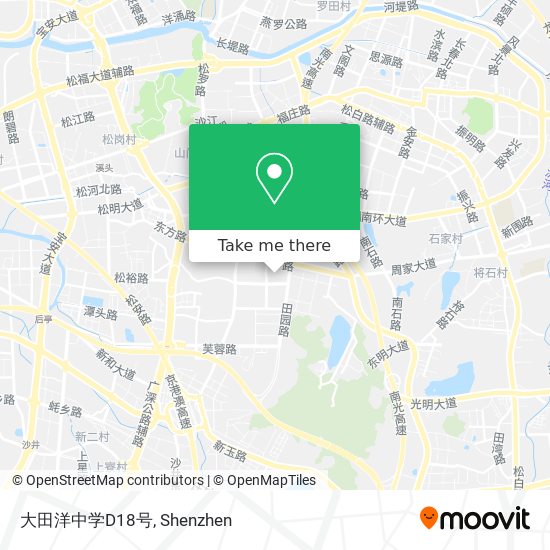 大田洋中学D18号 map