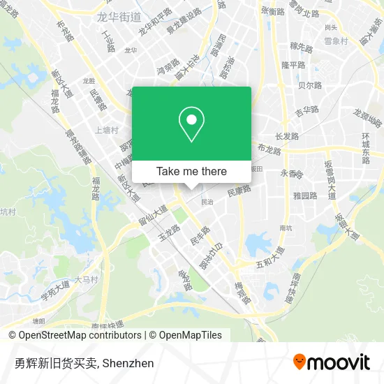 勇辉新旧货买卖 map