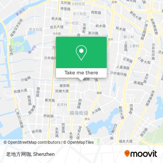老地方网咖 map