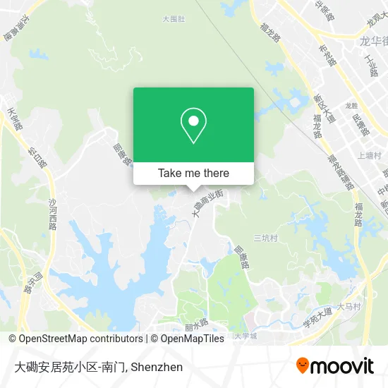 大磡安居苑小区-南门 map