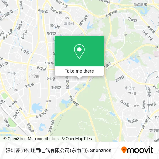 深圳豪力特通用电气有限公司(东南门) map