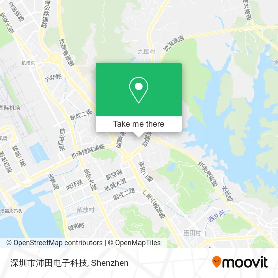深圳市沛田电子科技 map