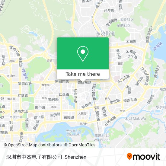 深圳市中杰电子有限公司 map