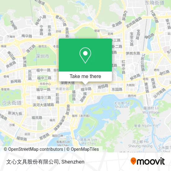 文心文具股份有限公司 map