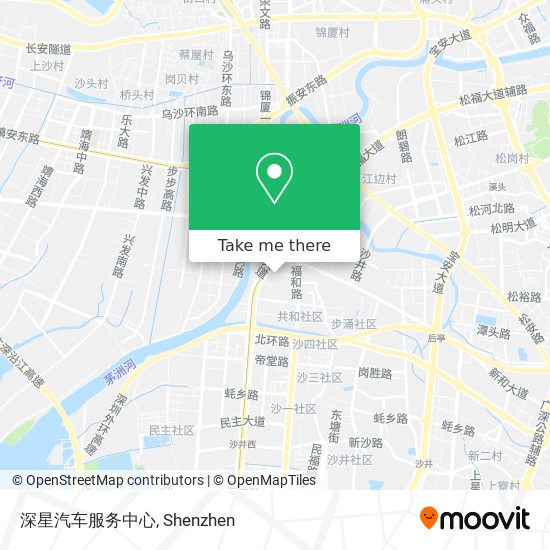 深星汽车服务中心 map