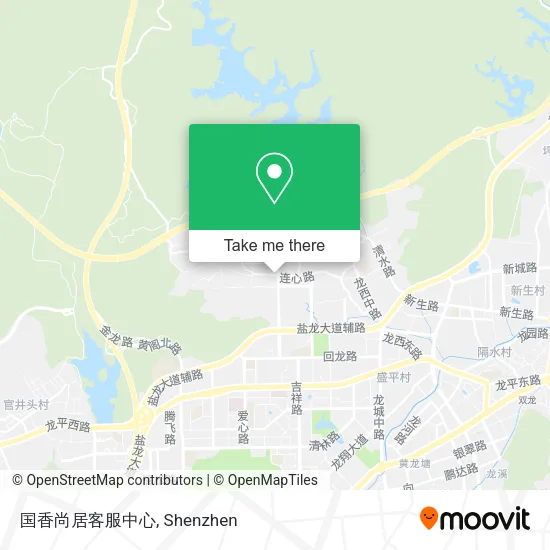 国香尚居客服中心 map