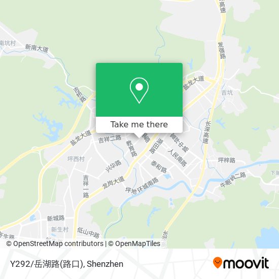 Y292/岳湖路(路口) map