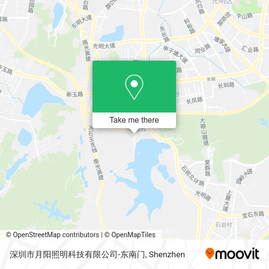 深圳市月阳照明科技有限公司-东南门 map