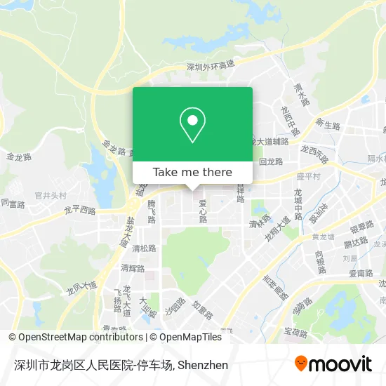 深圳市龙岗区人民医院-停车场 map