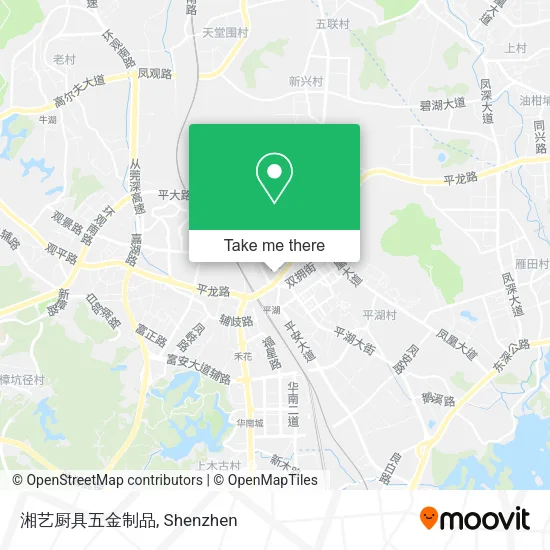 湘艺厨具五金制品 map