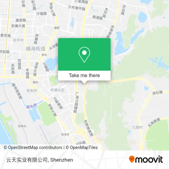 云天实业有限公司 map