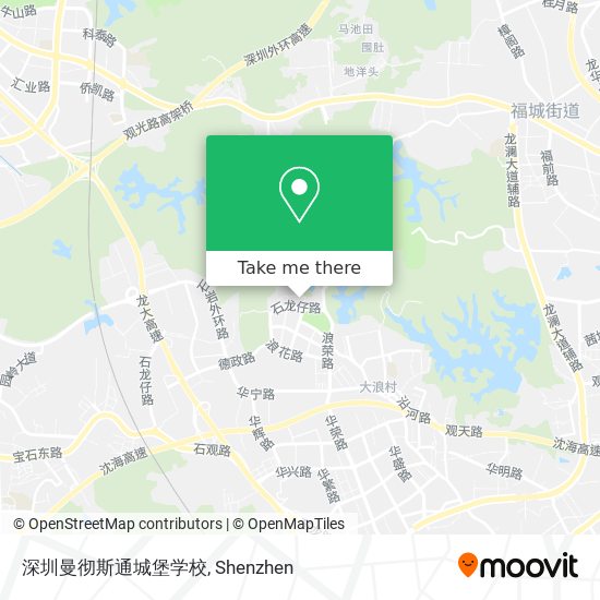 深圳曼彻斯通城堡学校 map