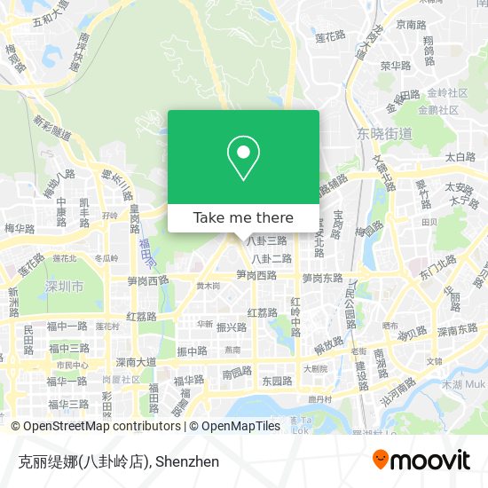 克丽缇娜(八卦岭店) map