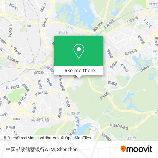 中国邮政储蓄银行ATM map