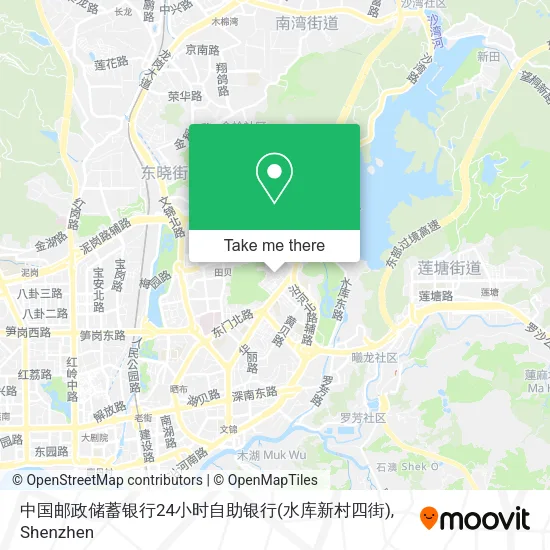 中国邮政储蓄银行24小时自助银行(水库新村四街) map