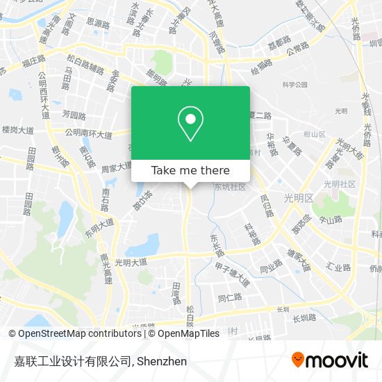 嘉联工业设计有限公司 map