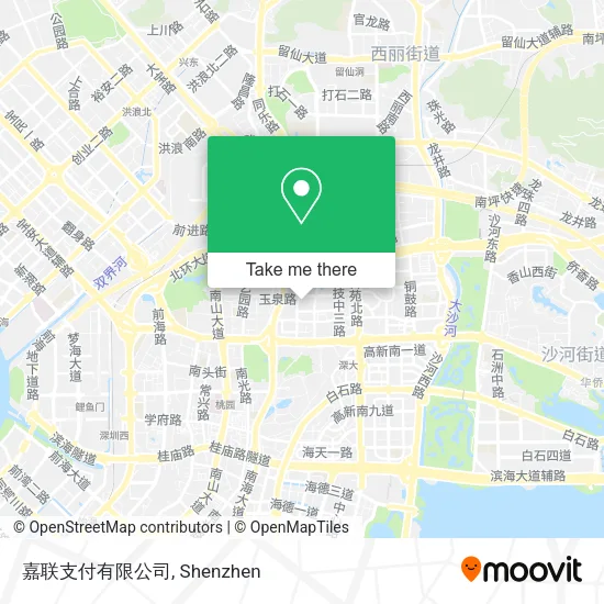 嘉联支付有限公司 map