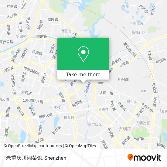 老重庆川湘菜馆 map