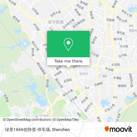 绿景1866佐阾荟-停车场 map