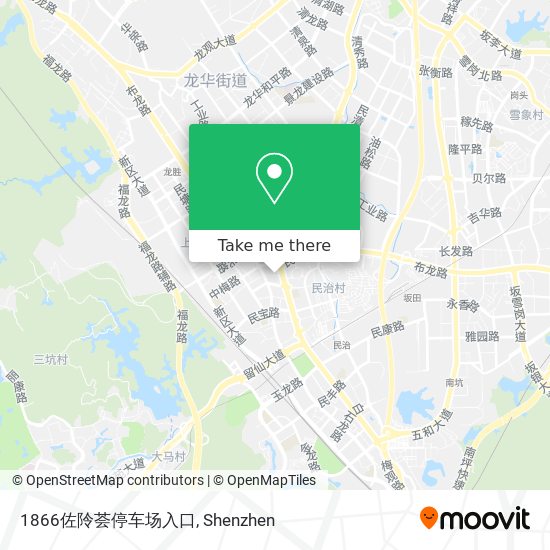 1866佐阾荟停车场入口 map