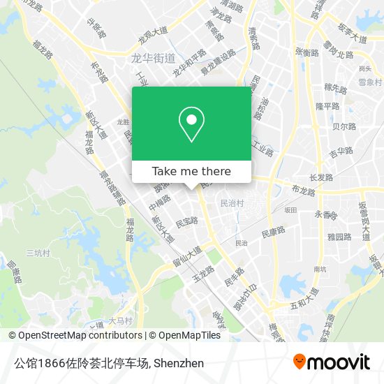 公馆1866佐阾荟北停车场 map
