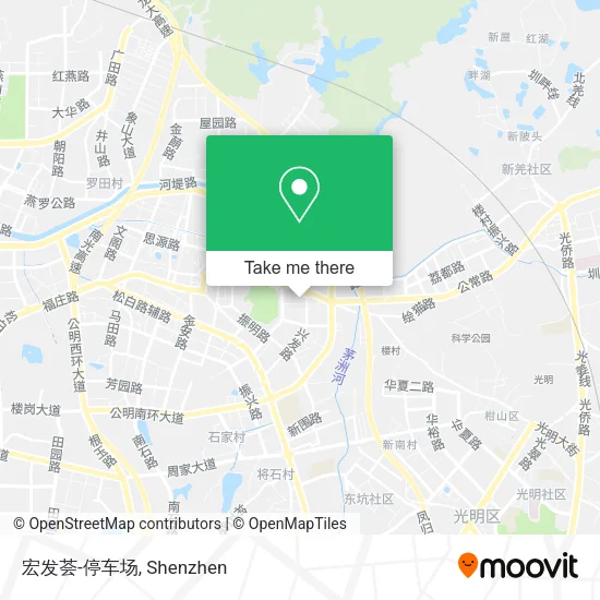 宏发荟-停车场 map