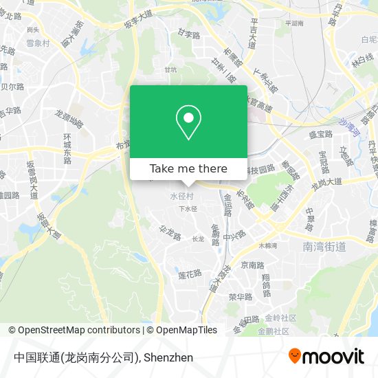 中国联通(龙岗南分公司) map