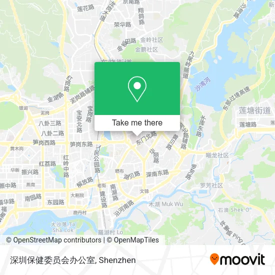 深圳保健委员会办公室 map