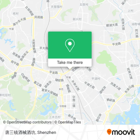 唐三镜酒械酒坊 map