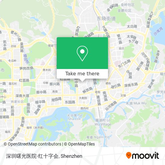 深圳曙光医院-红十字会 map